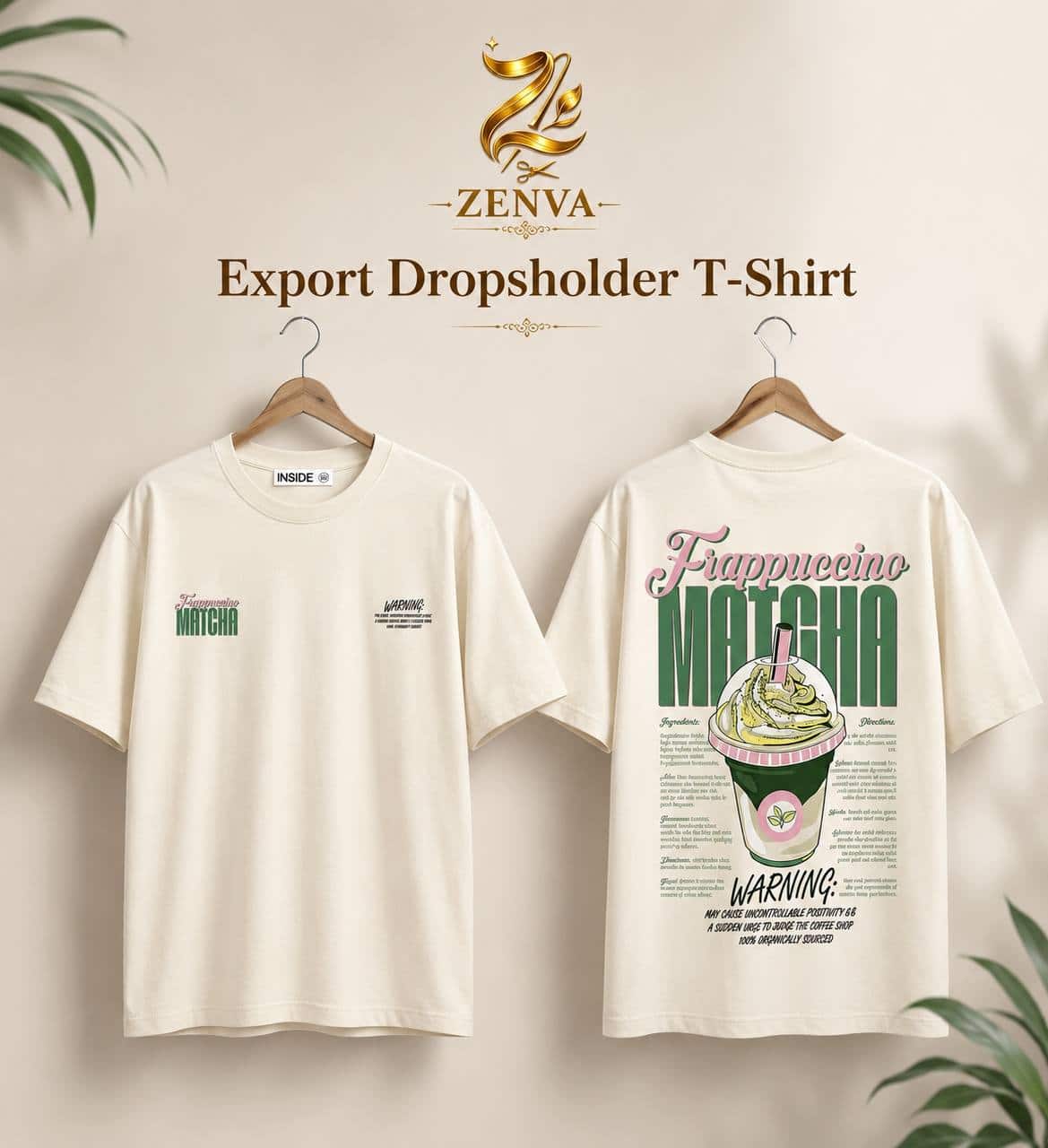 Export quality Drop shoulder T-Shirt