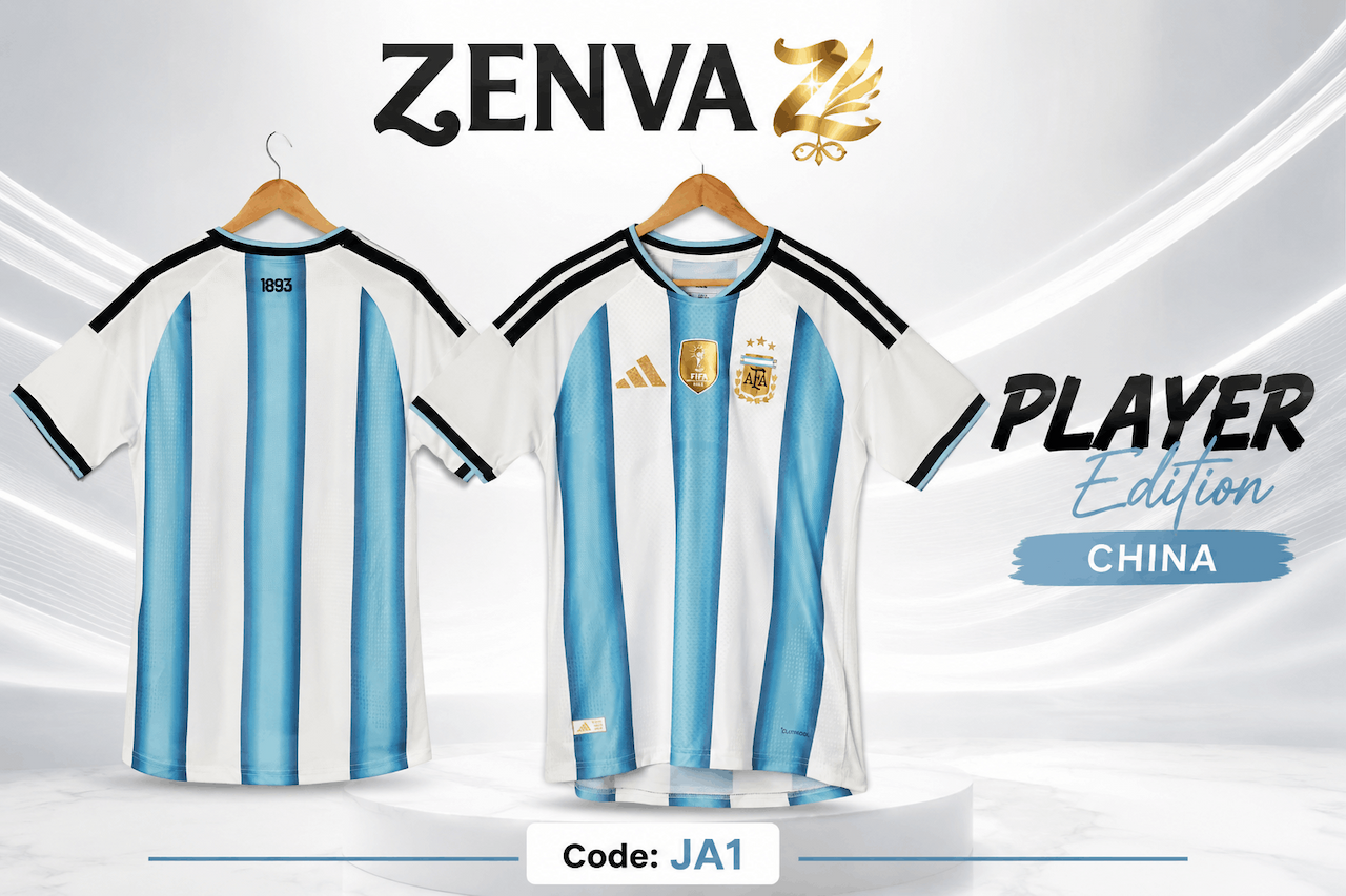 Argentina Home kit jersey Player Edition China Quality